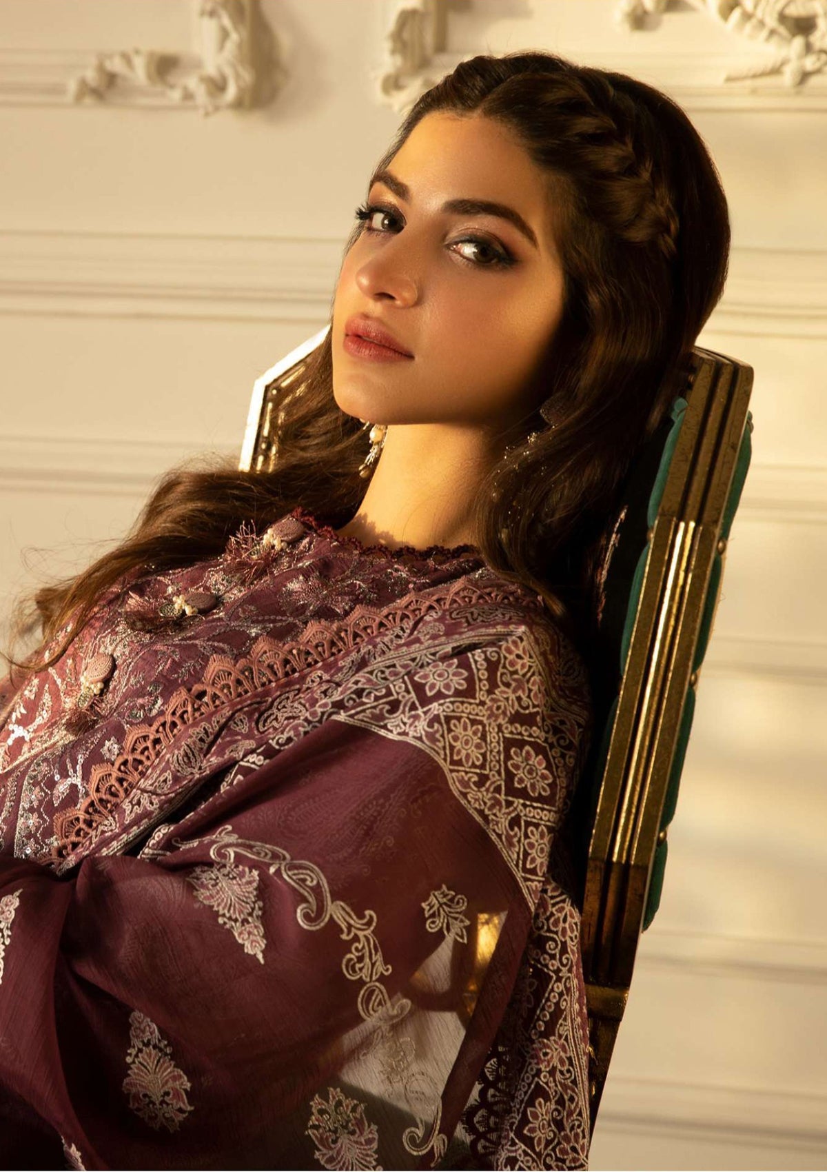 Lawn Collection - Asim Jofa - Aira - AJAI#5 - Official Asim Jofa - Agha Fabrics UK