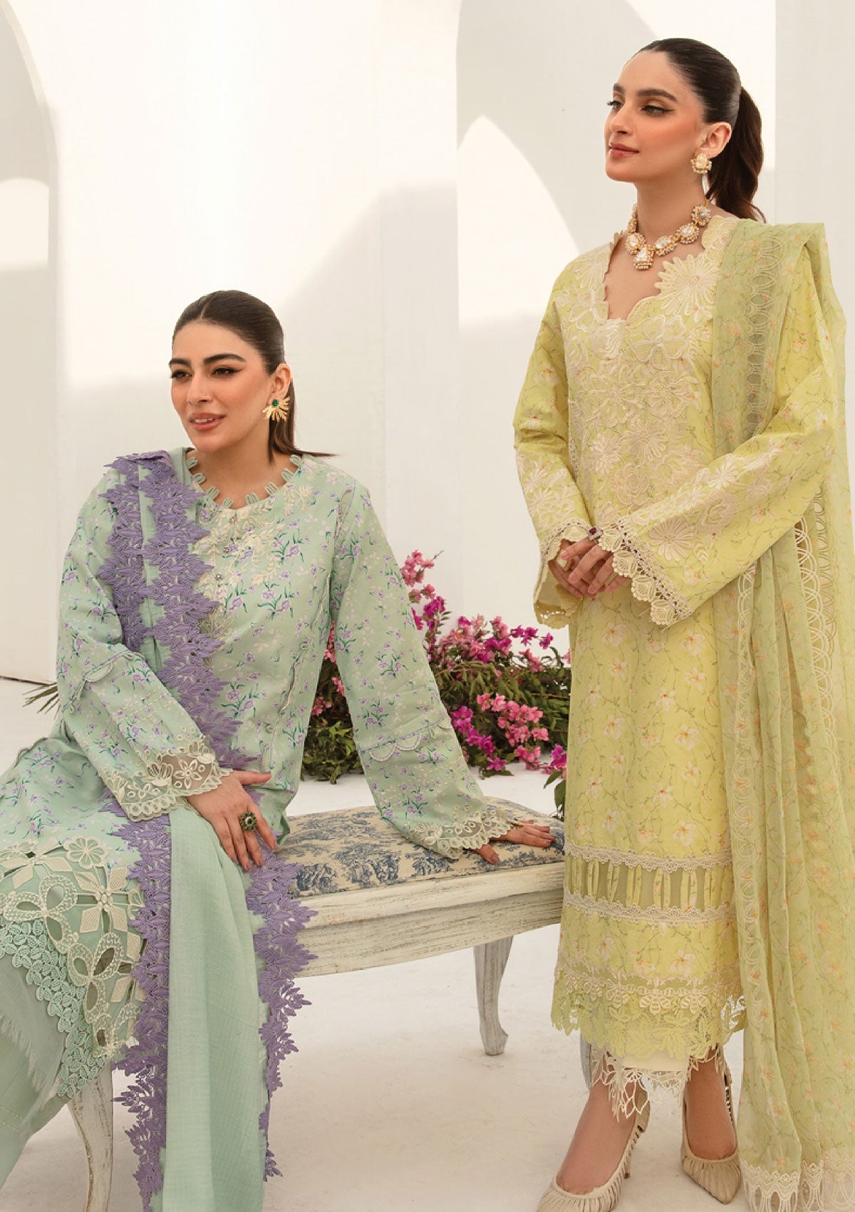 Lawn Collection - Rang Rasiya - Florence - RFL24#03 - OLIVIA
