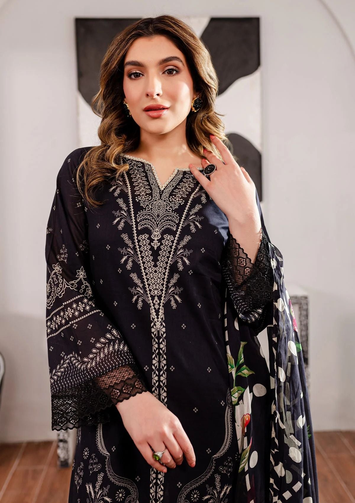 Lawn Collection - Nureh - Signature Prints - SP24#99