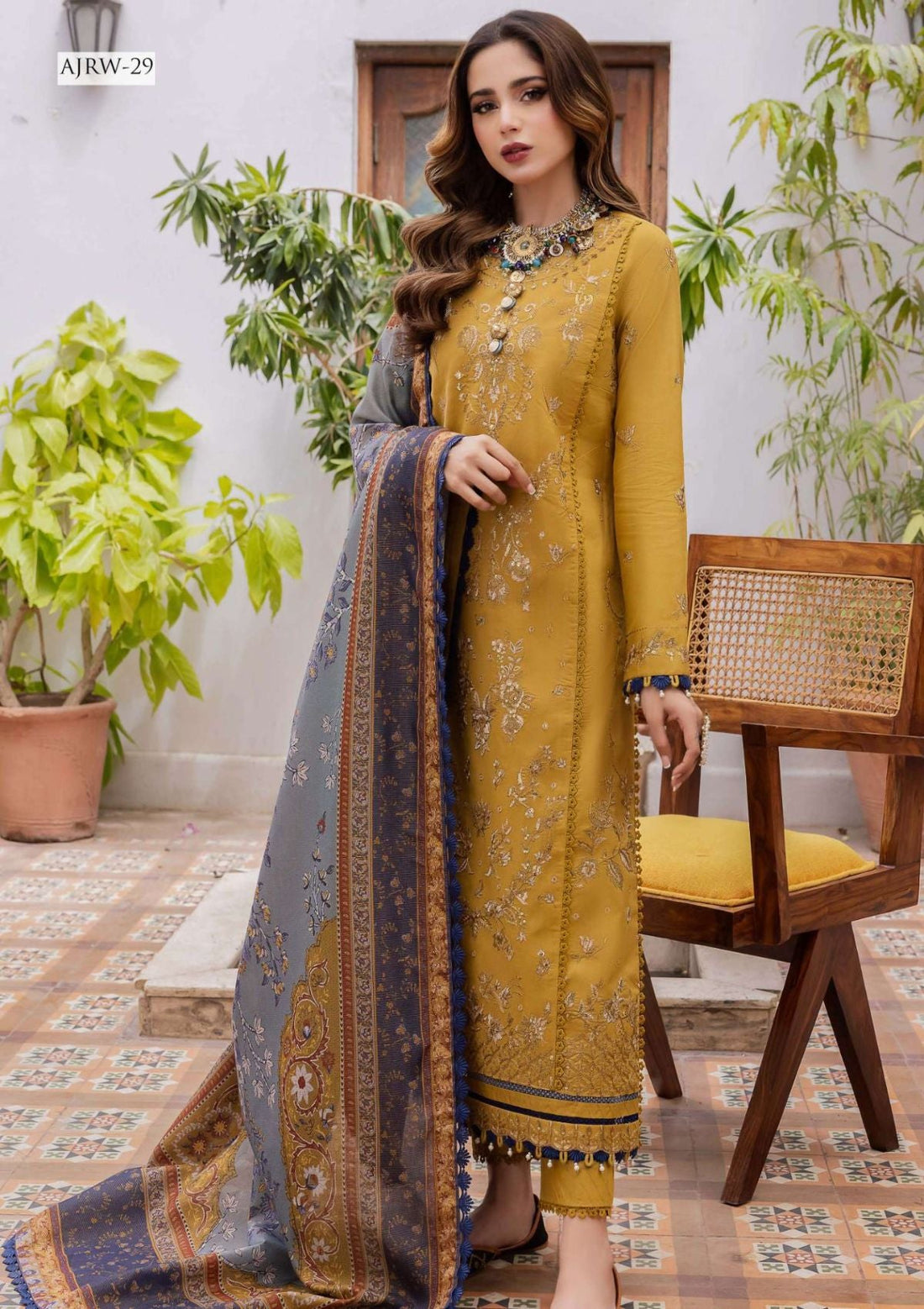 Winter Collection - Asim Jofa - Rania - Pre Winter - AJRW - 29 - Official Asim Jofa - Agha Fabrics UK