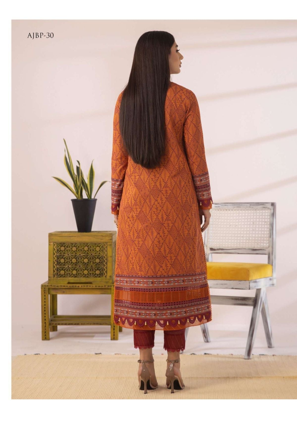 Lawn Collection - Asim Jofa - Prints - AJBP#30 - Official Asim Jofa - Agha Fabrics UK