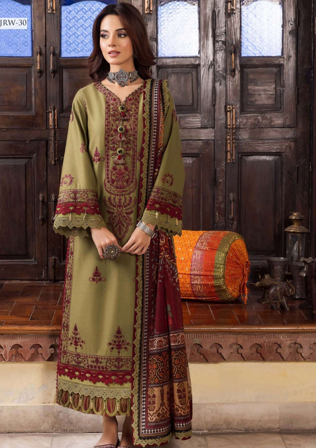 Winter Collection - Asim Jofa - Rania - Pre Winter - AJRW - 30 - Official Asim Jofa - Agha Fabrics UK