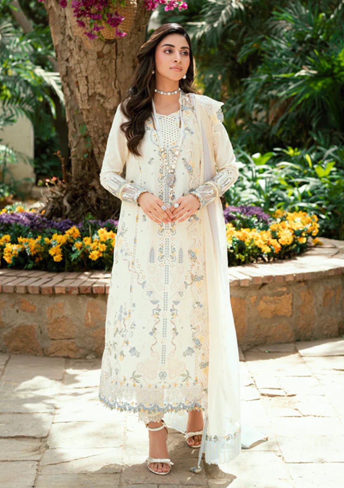 Lawn - Qalamkar - Luxury - Eid Edit 25 - SB#09 - Adeena