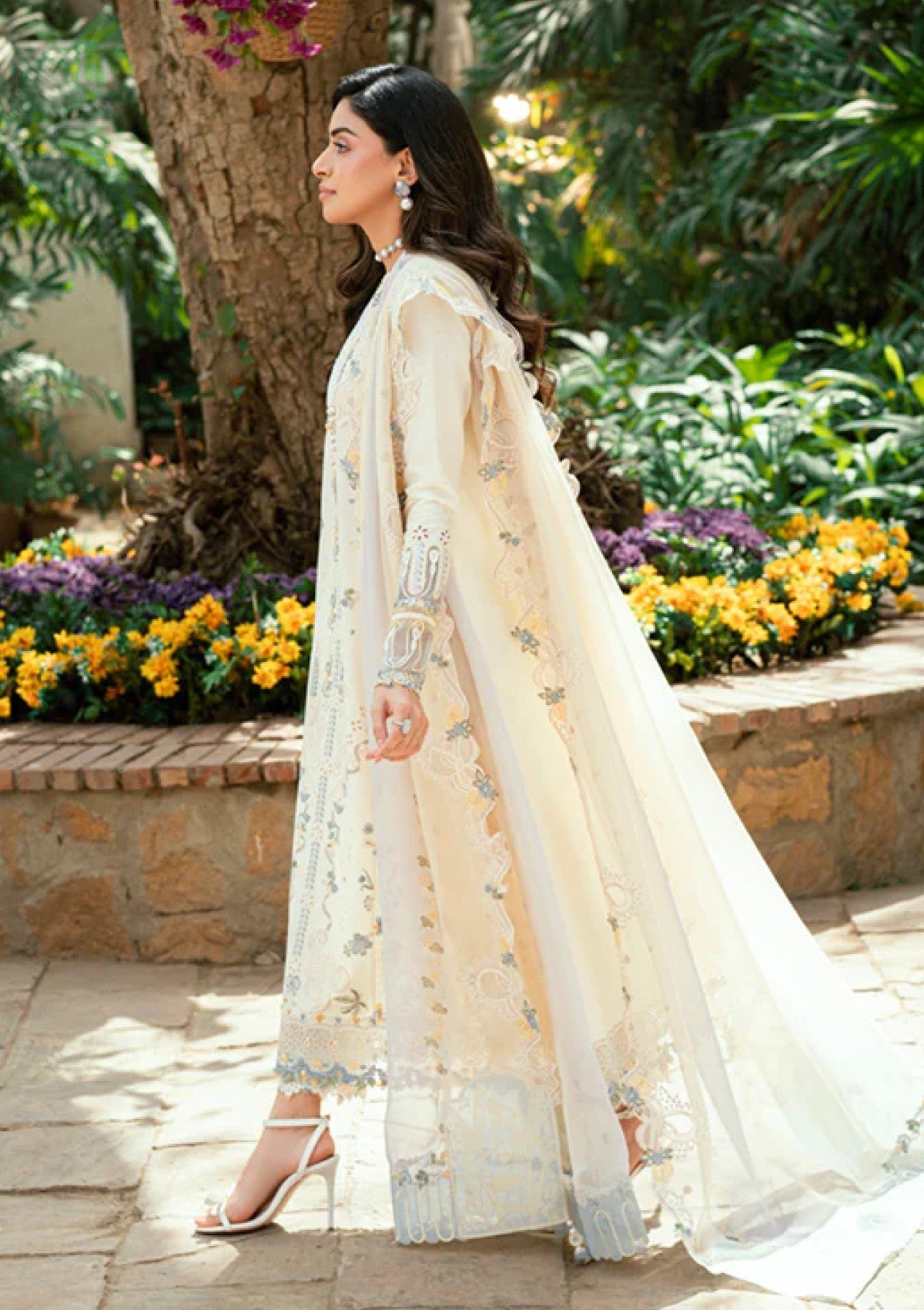 Lawn - Qalamkar - Luxury - Eid Edit 25 - SB#09 - Adeena
