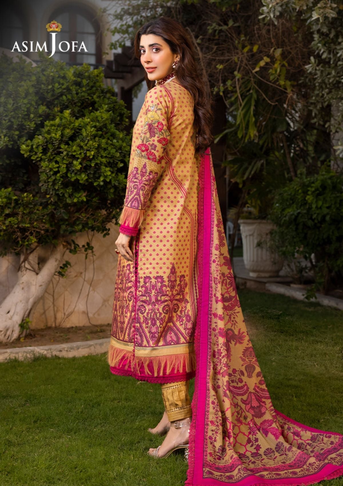 Lawn Collection - Asim Jofa - Rania - Edition Two - AJS#31 - Official Asim Jofa - Agha Fabrics UK