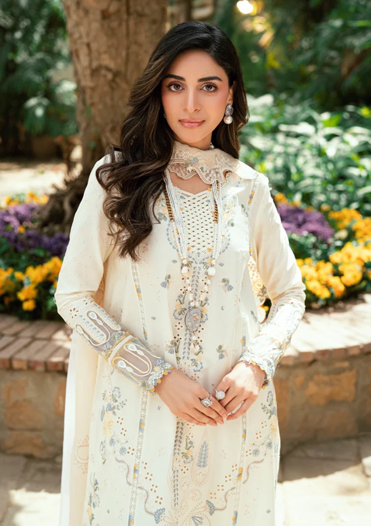 Lawn - Qalamkar - Luxury - Eid Edit 25 - SB#09 - Adeena