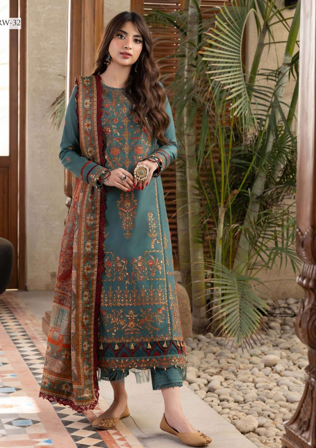 Winter Collection - Asim Jofa - Rania - Pre Winter - AJRW - 32 - Official Asim Jofa - Agha Fabrics UK
