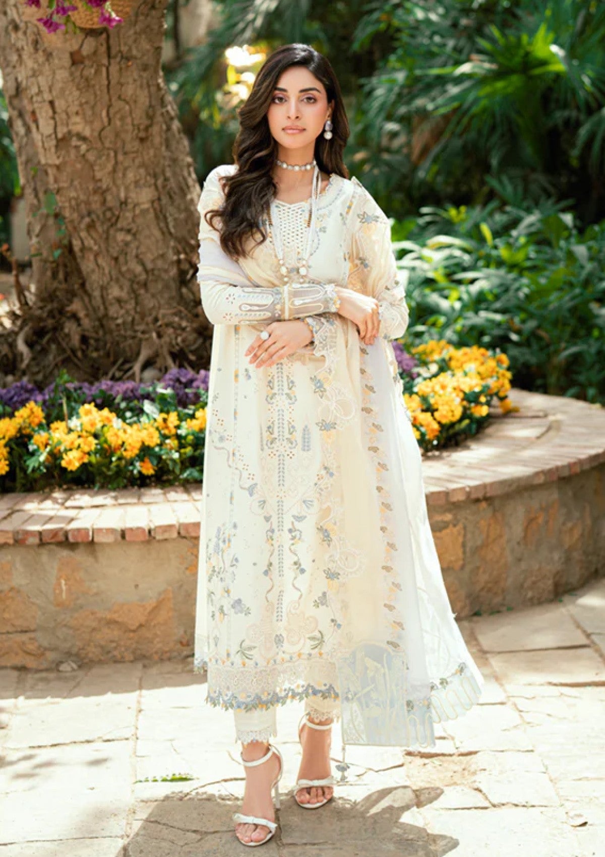 Lawn - Qalamkar - Luxury - Eid Edit 25 - SB#09 - Adeena