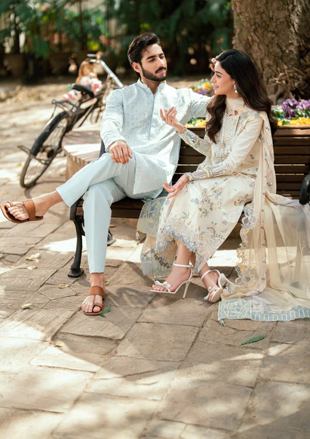 Lawn - Qalamkar - Luxury - Eid Edit 25 - SB#09 - Adeena