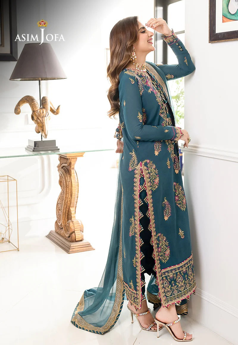 Formal Collection - Asim Jofa - Jhilmil - AJJM#8 - Official Asim Jofa - Agha Fabrics UK