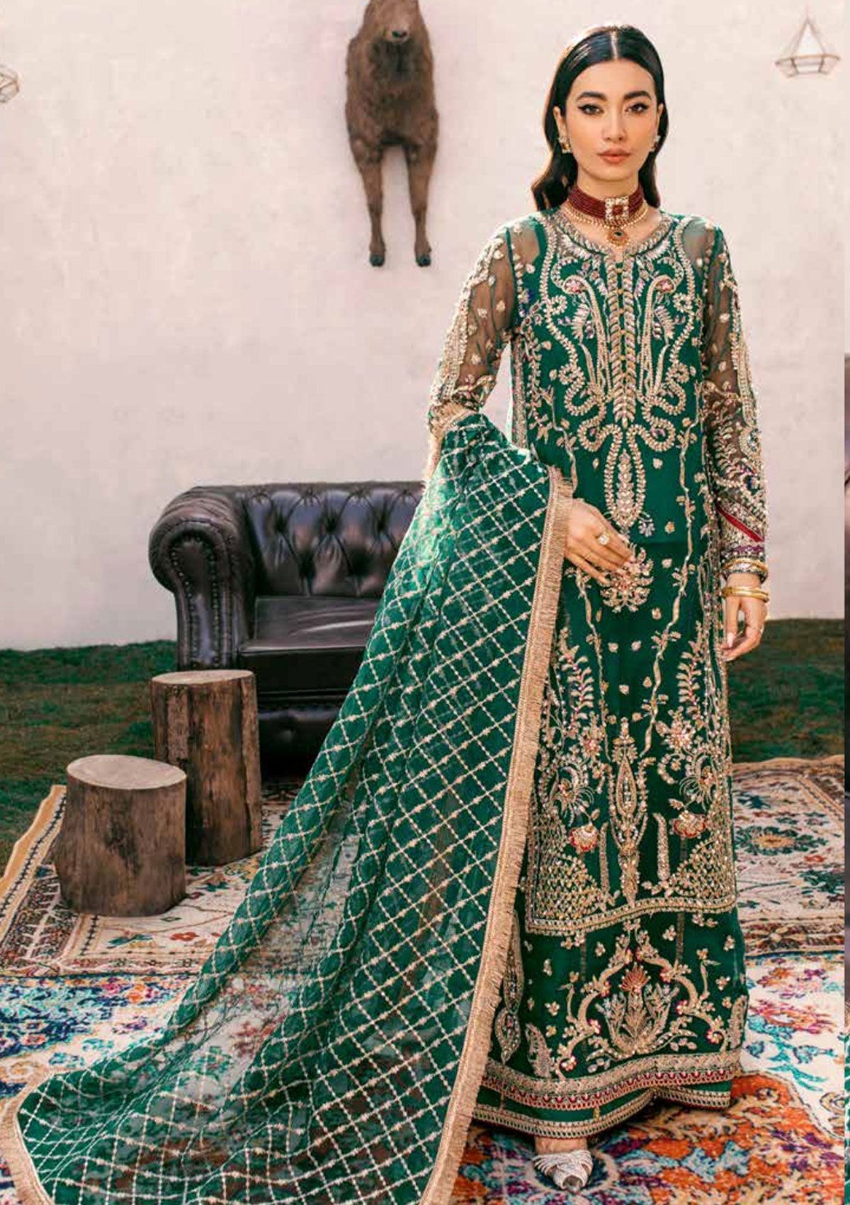 Formal Collection - Ezra - Wedding - EWS#06 - Eden - Official Ezra - Agha Fabrics UK