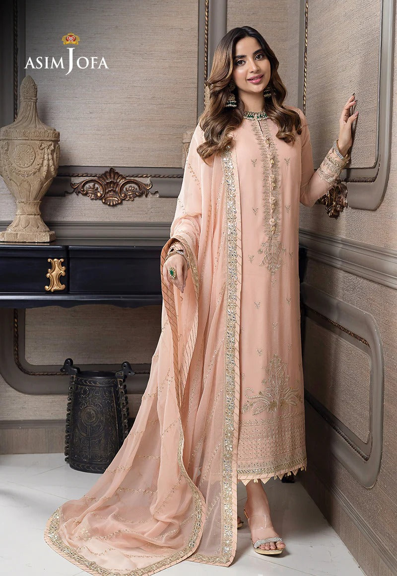 Formal Collection - Asim Jofa - Jhilmil - AJJM#4 - Official Asim Jofa - Agha Fabrics UK