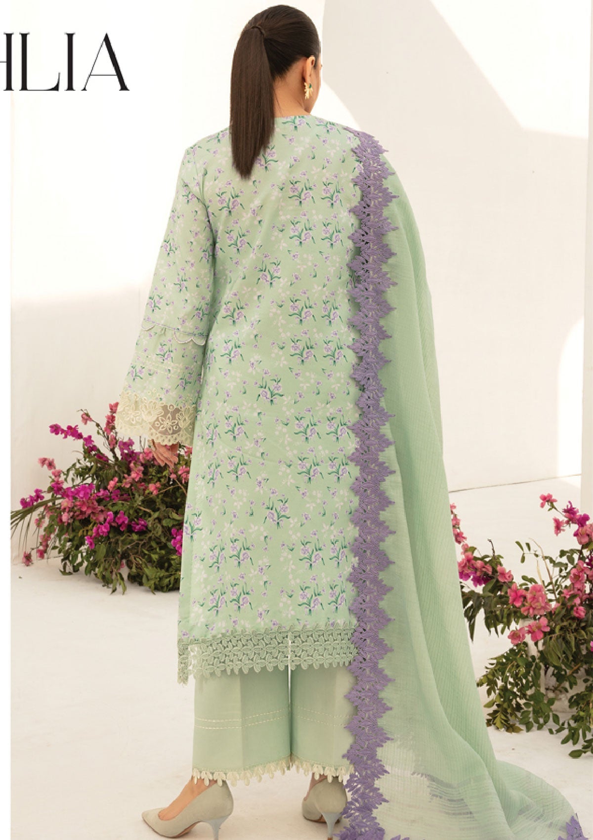 Lawn Collection - Rang Rasiya - Florence - RFL24#04 - DAHLIA