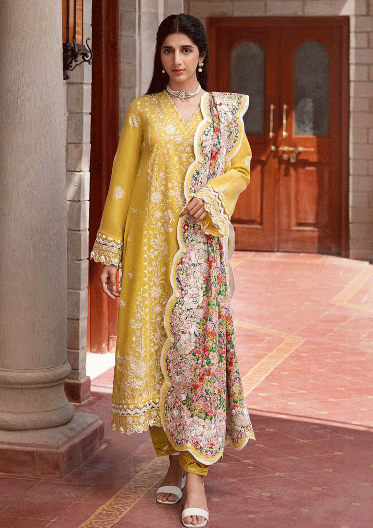 Lawn Collection - Zaha - Unstitched - Festive - ZF#1