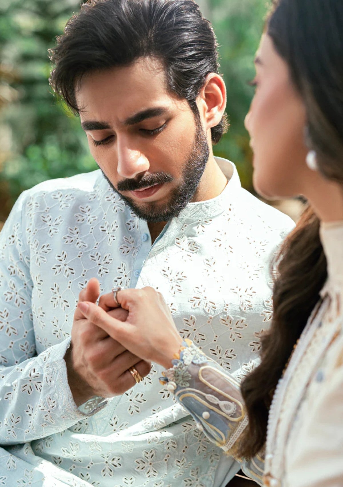 Lawn - Qalamkar - Luxury - Eid Edit 25 - SB#09 - Adeena