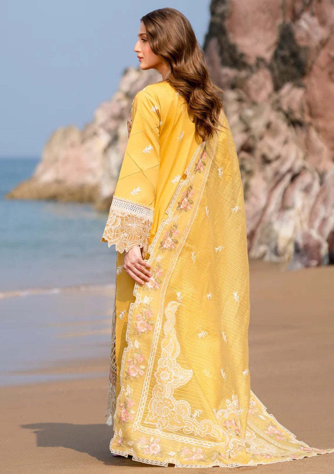 Lawn - Mahnur - Sirene Luxury 25 - D#2B - Dahlia