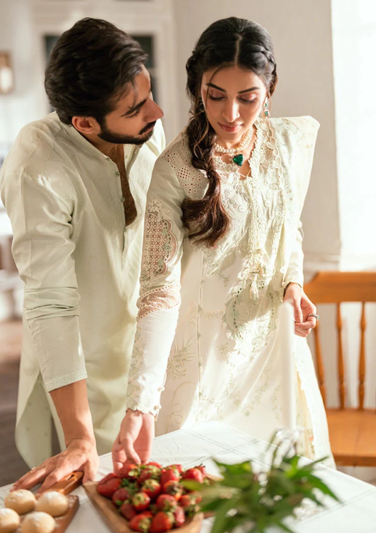 Lawn - Qalamkar - Luxury - Eid Edit 25 - SB#10 - Nadia