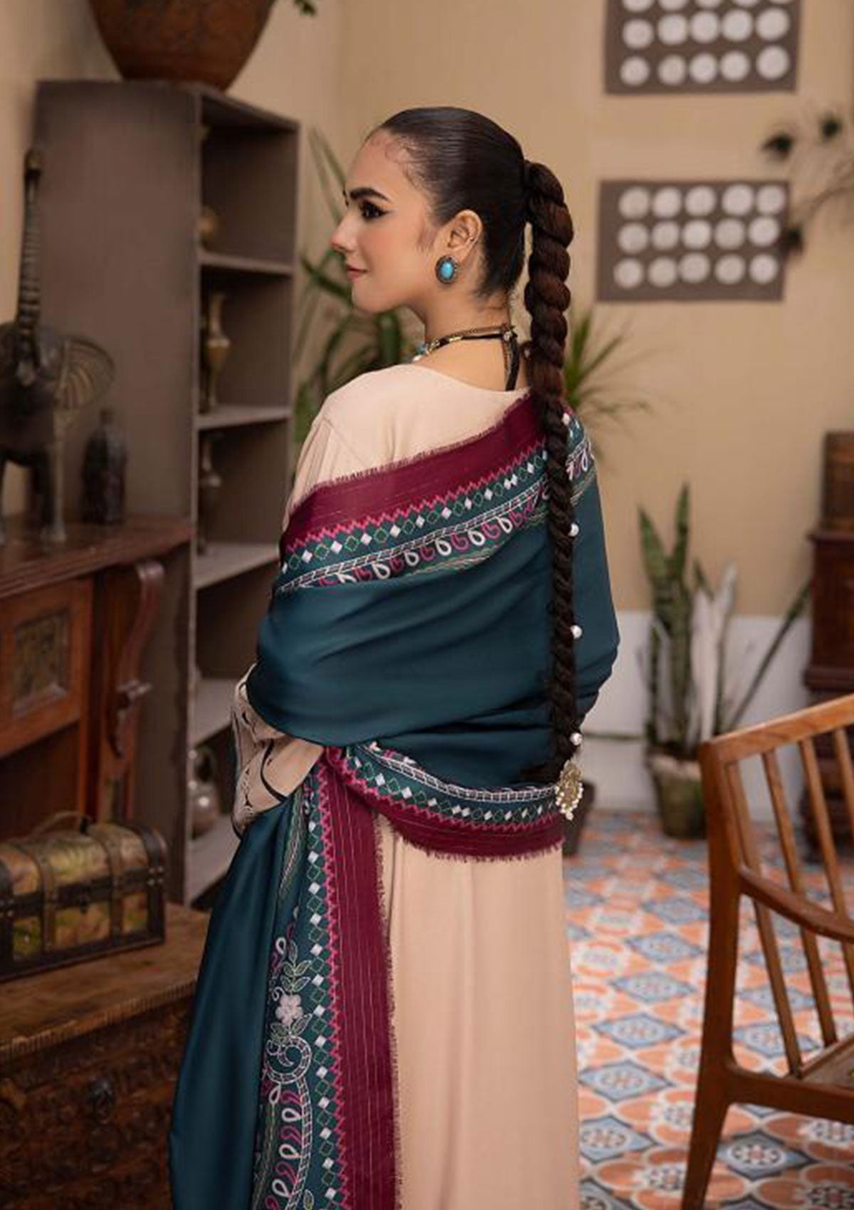 Winter Collection - Mahnur - Masakali - D# 04 A - Official Mahnur - Agha Fabrics UK