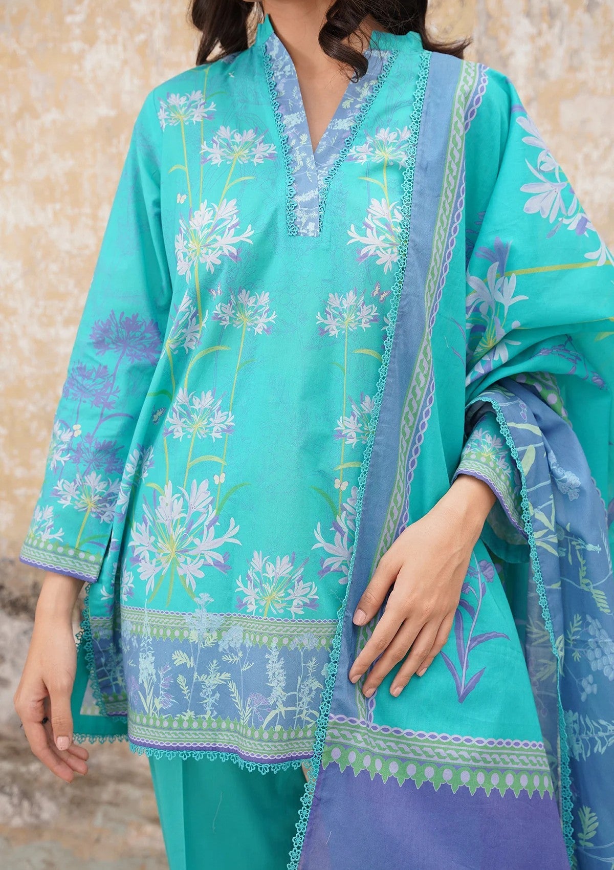 Lawn - Sahar - Selene - CL-V2-S25-07 - Lavender Skies