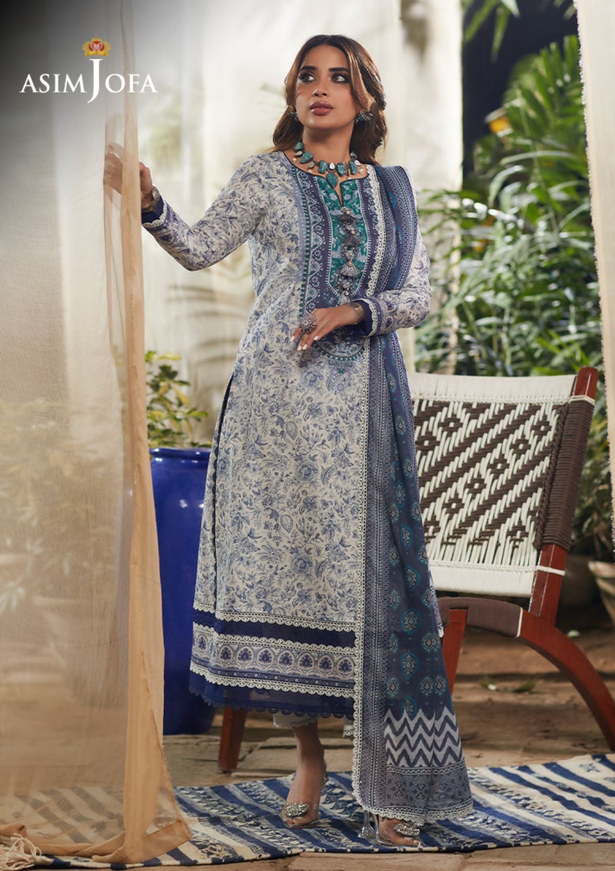 Lawn Collection - Asim Jofa - Rania - Edition Two - AJS#18