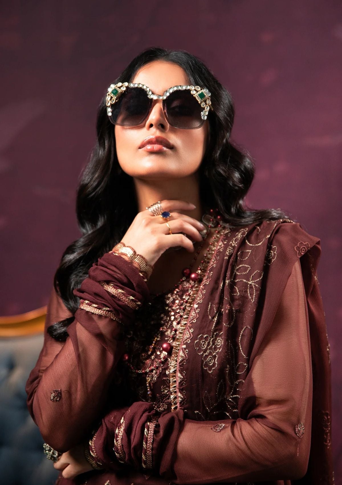 Formal Collection - Al Zohaib - Chiffon Unstitched - D#08