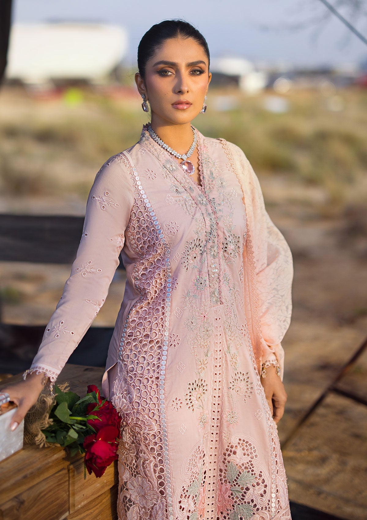 Lawn Collection - Al Zohaib - Mahiymaan - Eid Edit - ALM24#07 - Rose Gold