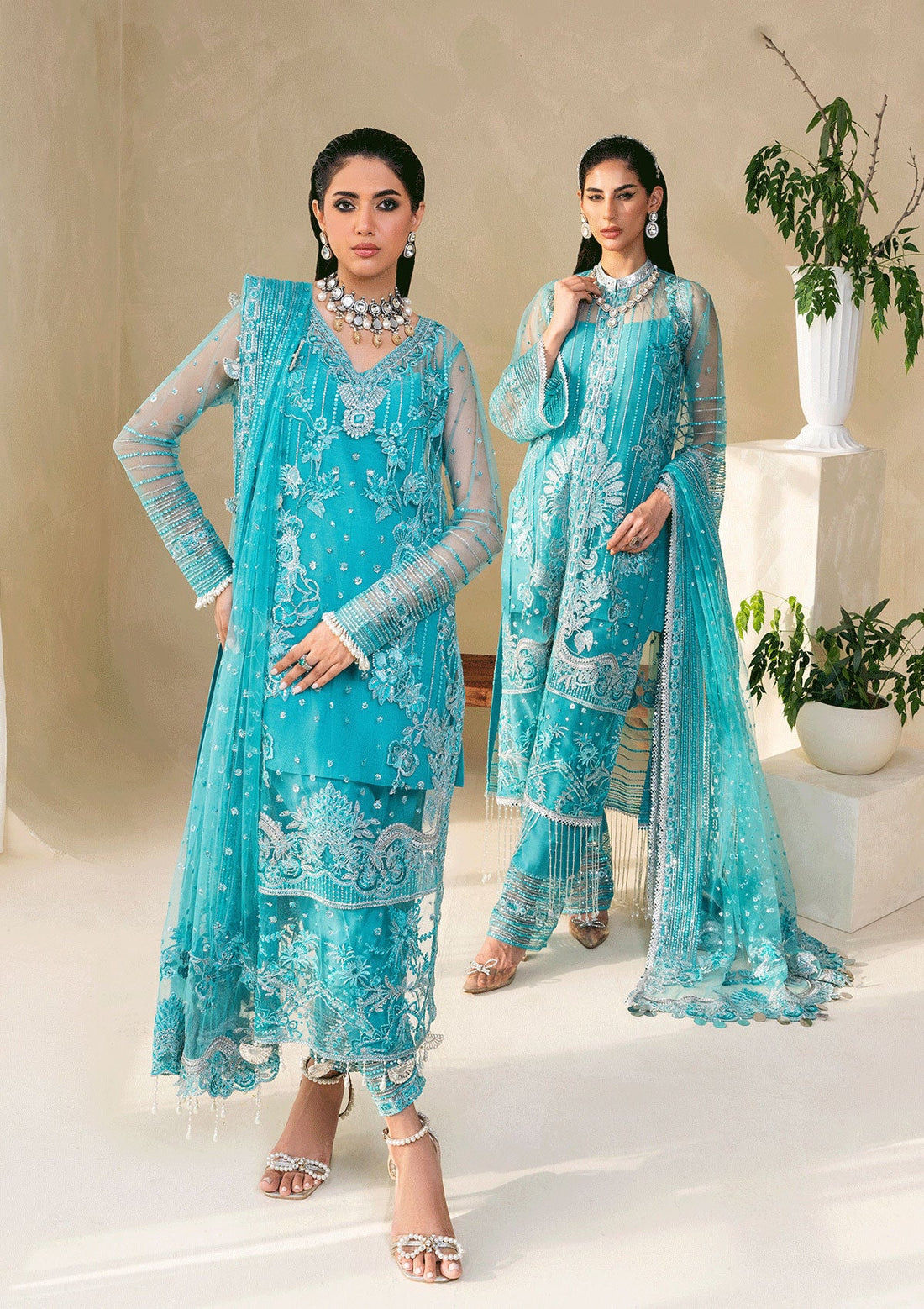 Wedding Collection - Muneefa Naz - Raha - Sage - D# 05