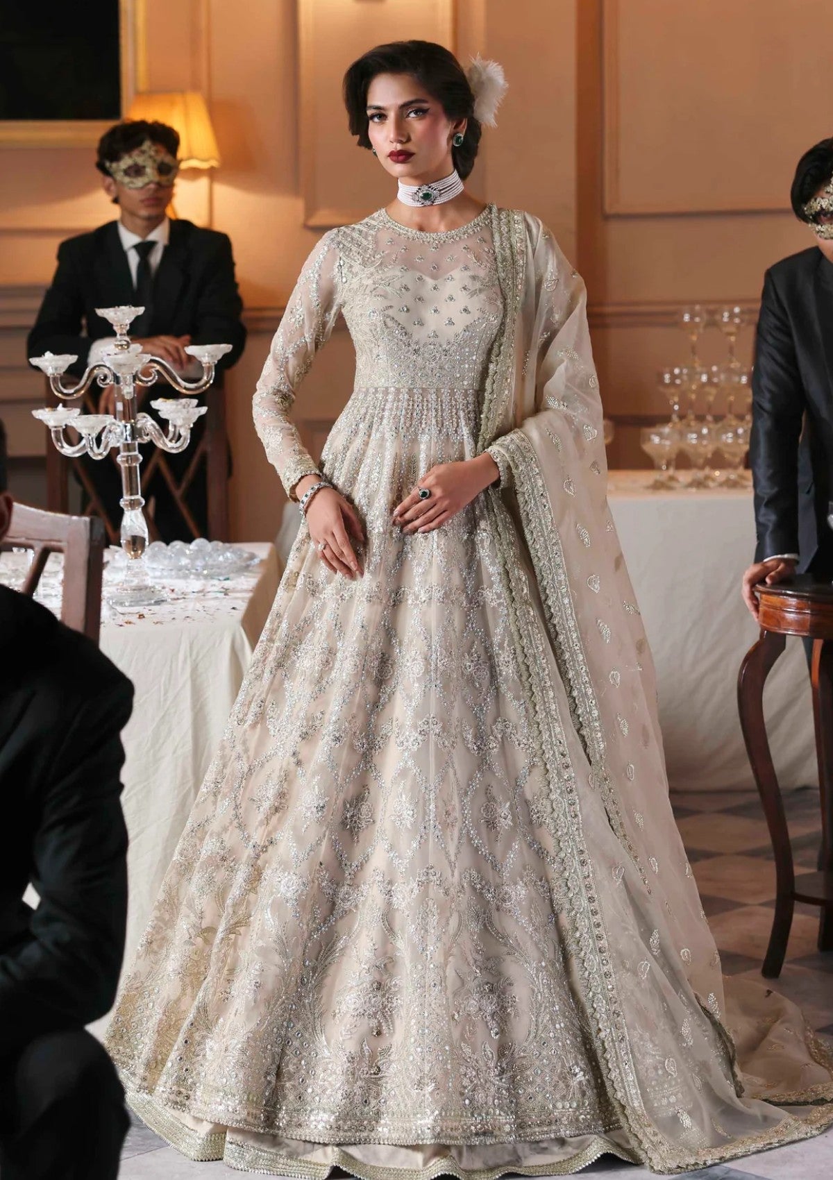 Formals - Akbar Aslam - Mastani - Luxury Formals - M25#1581 - Gulnisa