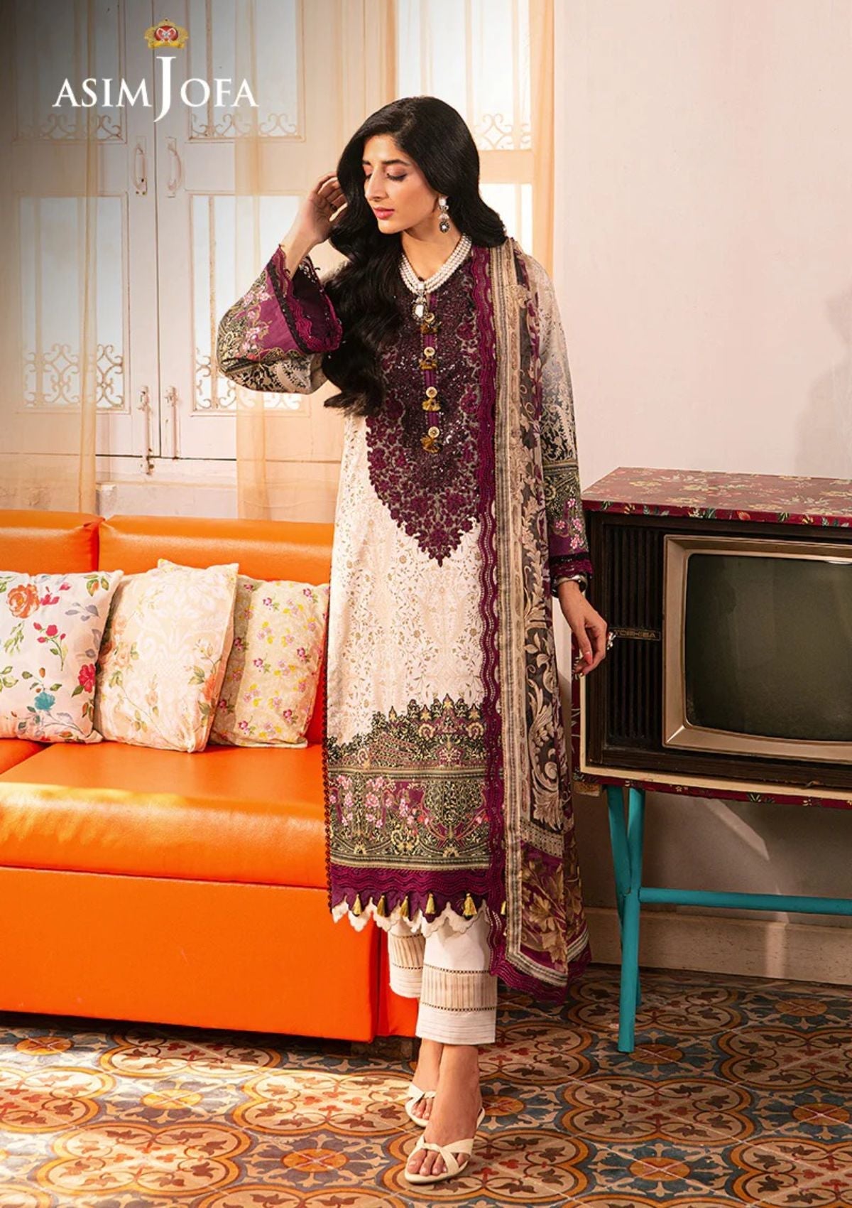 Lawn Collection - Asim Jofa - AIRA - AJAR24#21