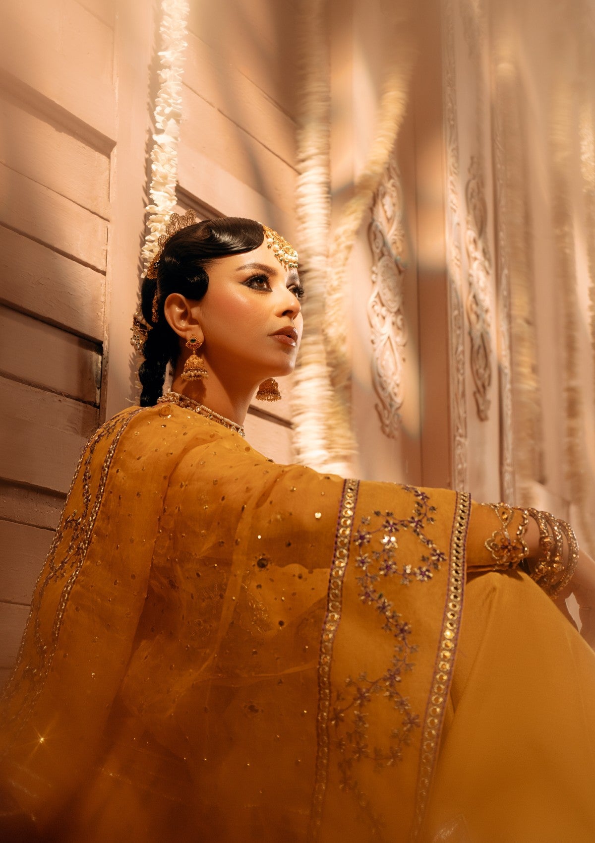 Pret - Fozia Khalid - Chamakh Dhamakh - Wedding Festivity - Mayun