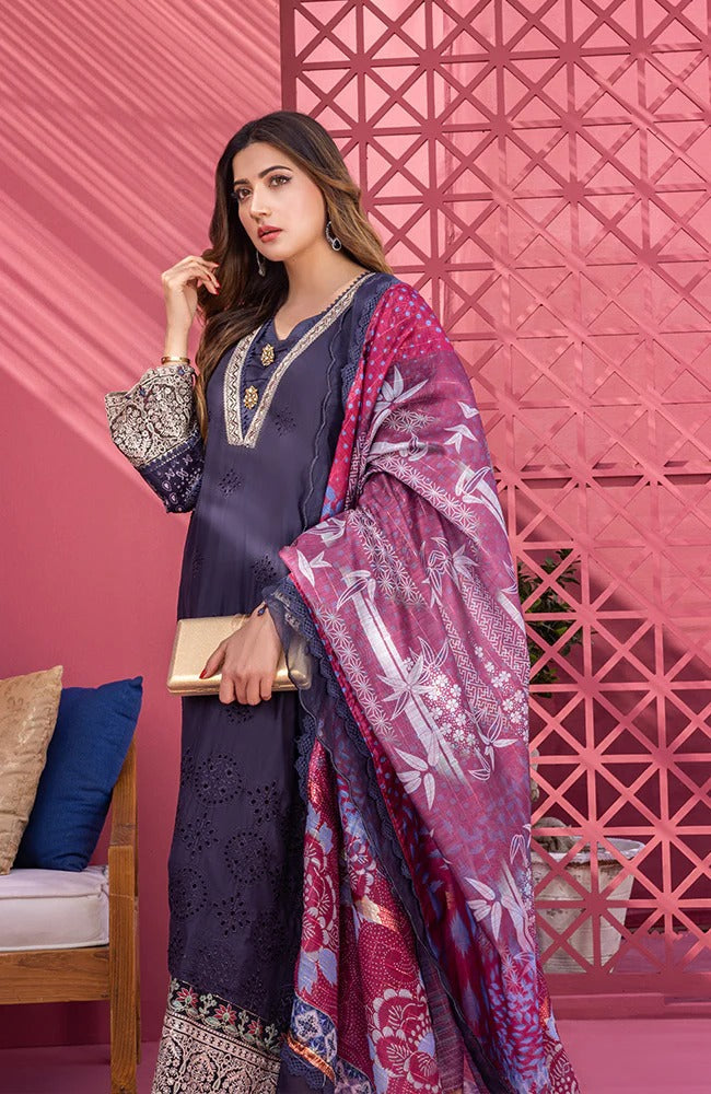 Lawn Collection- Al Zohaib - Rungkari - D#09