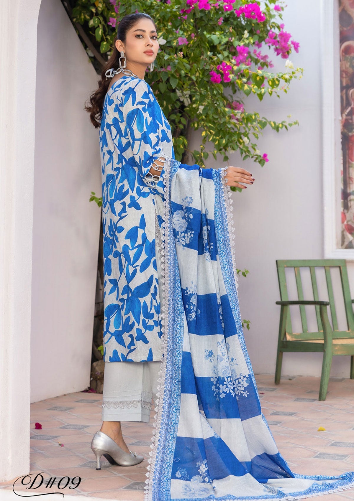 Lawn Collection - Humdum - Rang e Noor - HRN#09