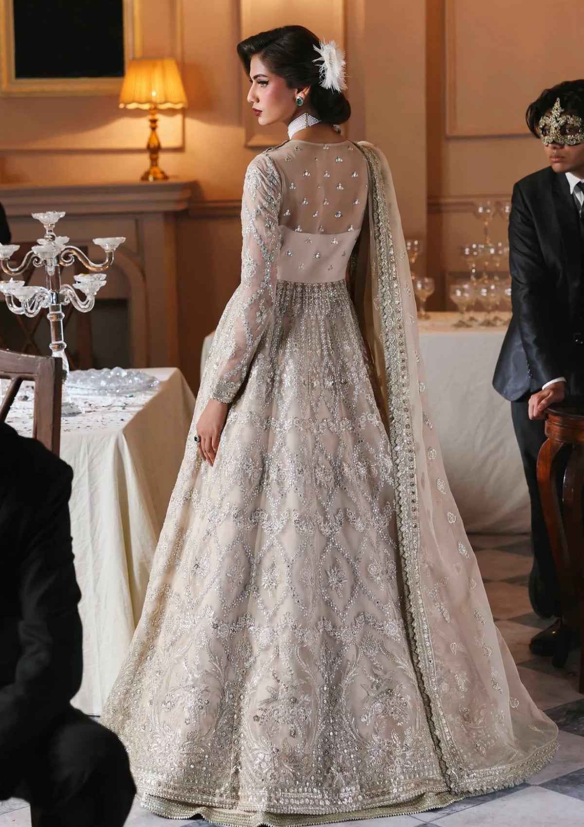 Formals - Akbar Aslam - Mastani - Luxury Formals - M25#1581 - Gulnisa