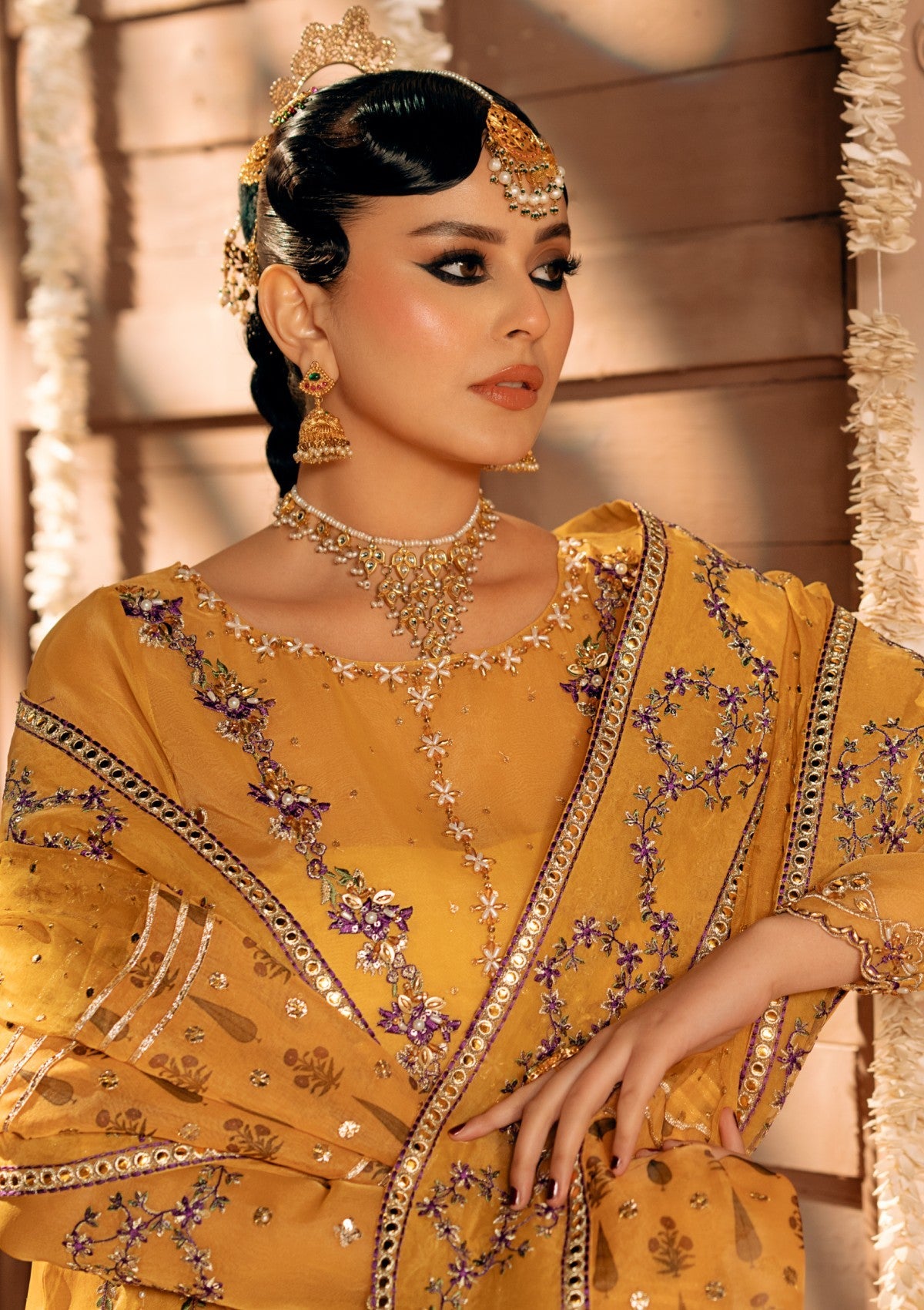 Pret - Fozia Khalid - Chamakh Dhamakh - Wedding Festivity - Mayun