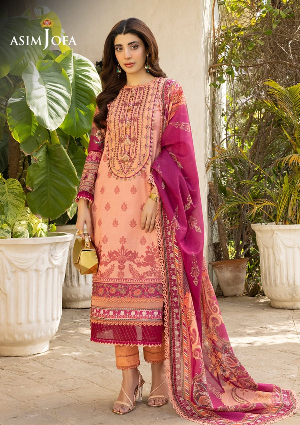 Lawn Collection - Asim Jofa - Rania - Edition Two - AJS#23 - Official Asim Jofa - Agha Fabrics UK