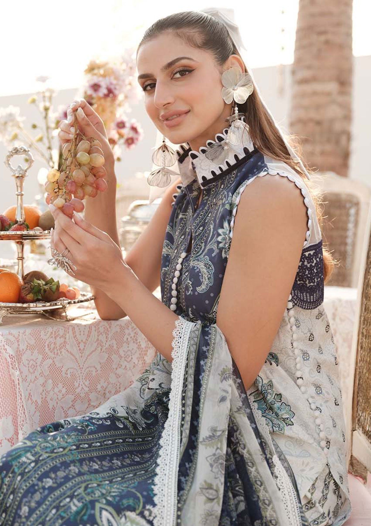 Lawn Collection - Zarqash - Luxe Lawn - ZL24#10