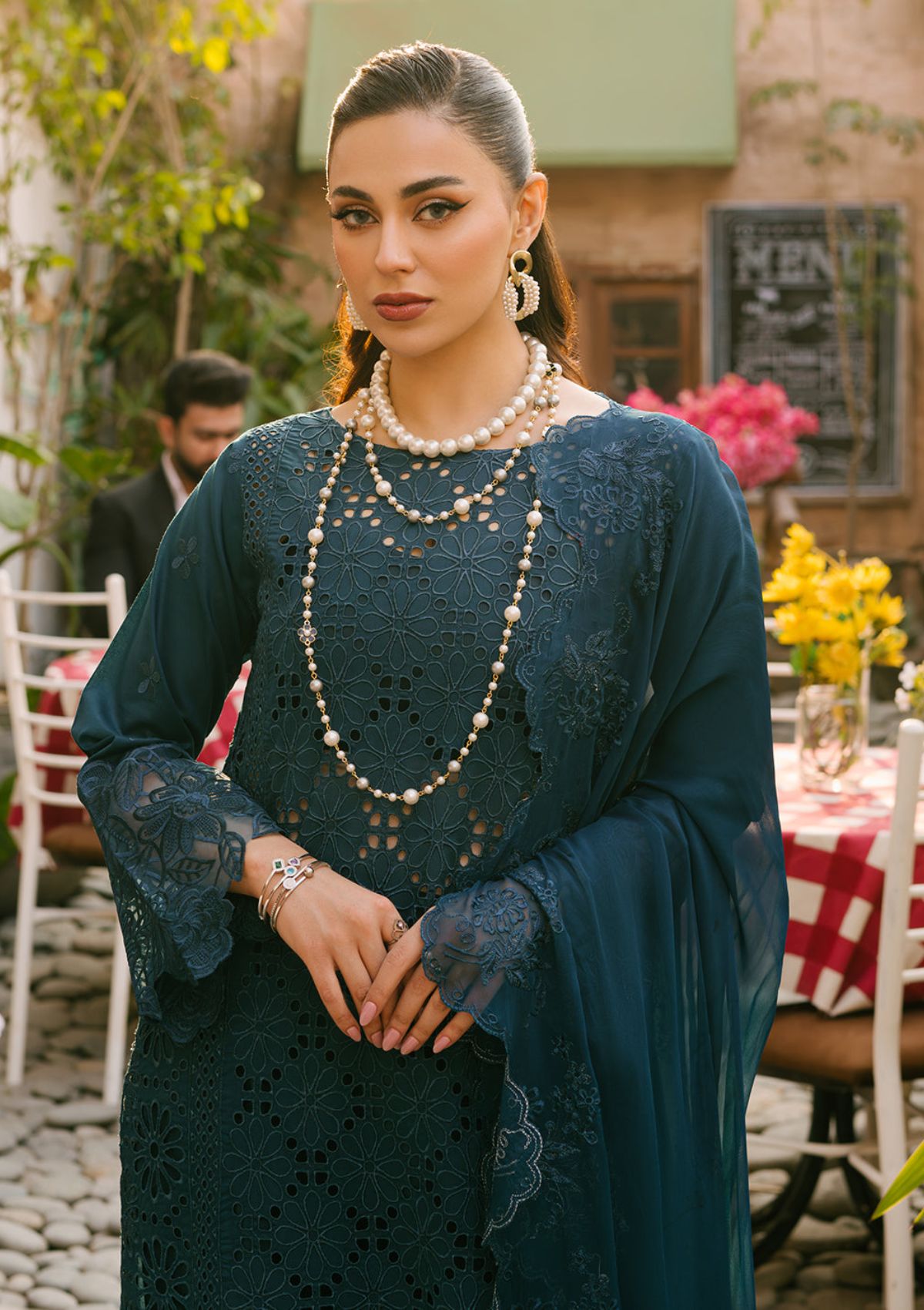 Lawn Collection - Mahnur - Mahrukh - Eid Edit 24 - ME24#11 - AMELIA