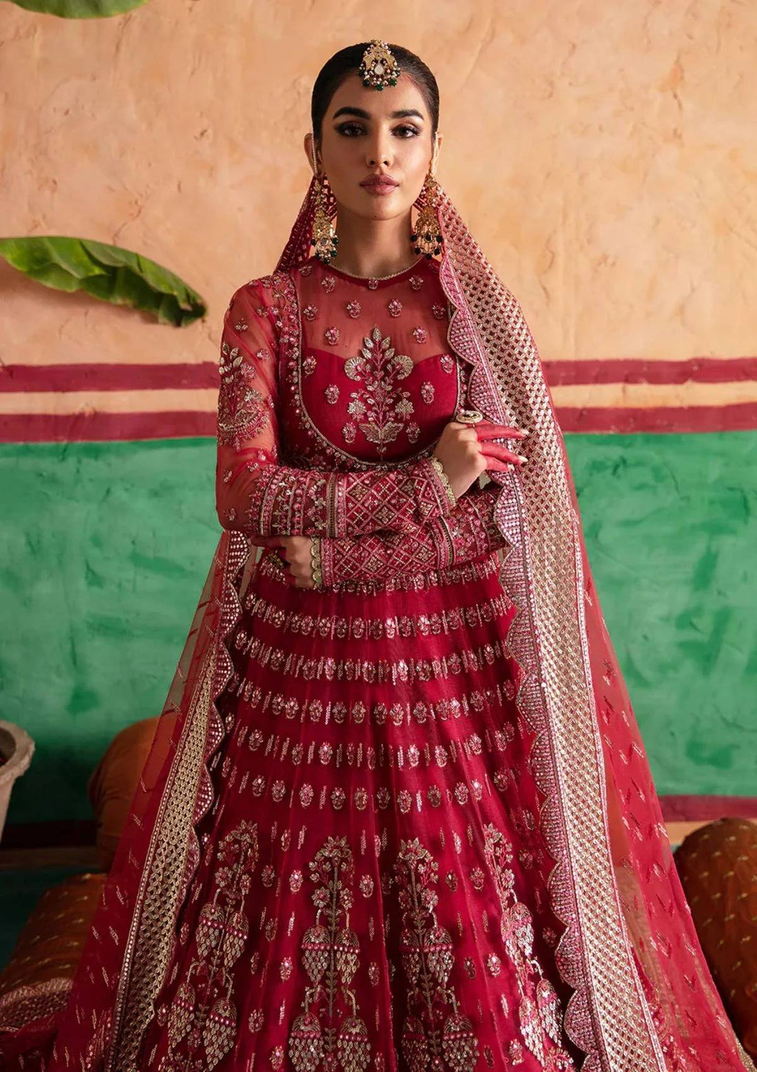 Formal Collection - Afrozeh - Shehnai - Wedding - ASW23#7 - Gulabposh