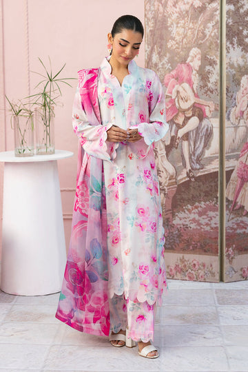 Afsanah | Basics Raw Silk | Floral Wave AR-104