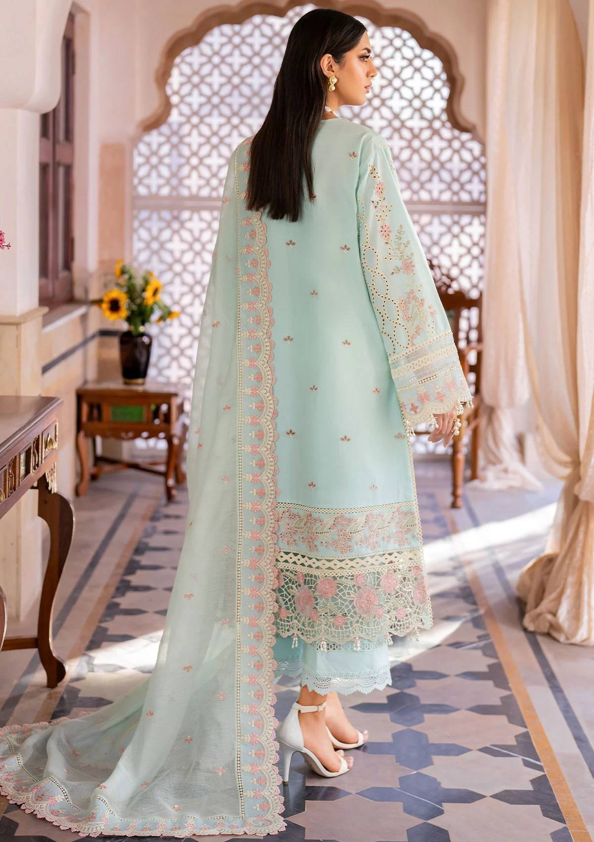 Lawn Collection - Akbar Aslam - Hayat - Eid - D#121 - Crescent