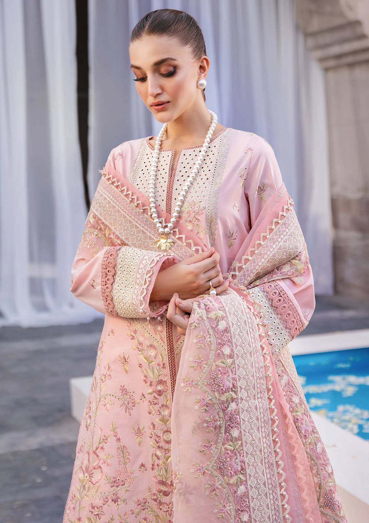 Lawn Collection - Akbar Aslam - Hayat - Eid - D#127 - Zale