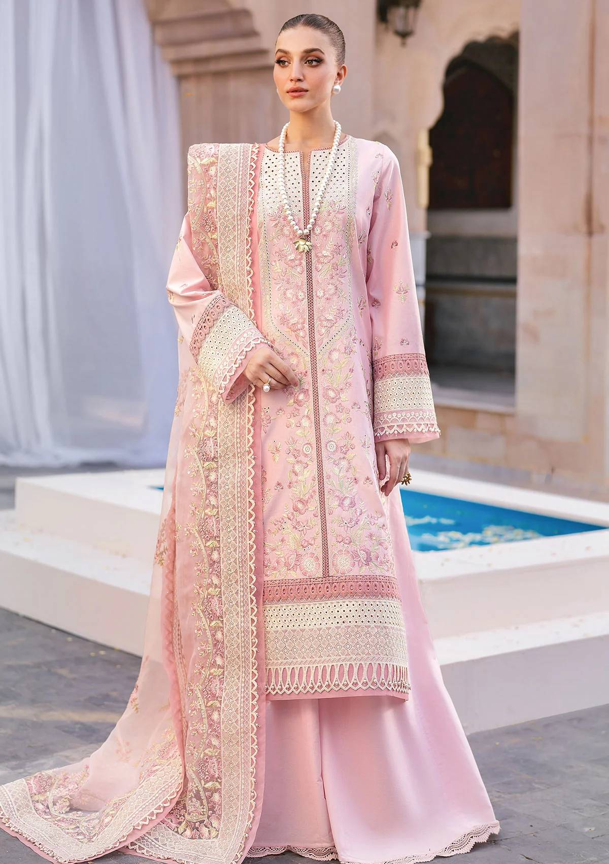 Lawn Collection - Akbar Aslam - Hayat - Eid - D#127 - Zale
