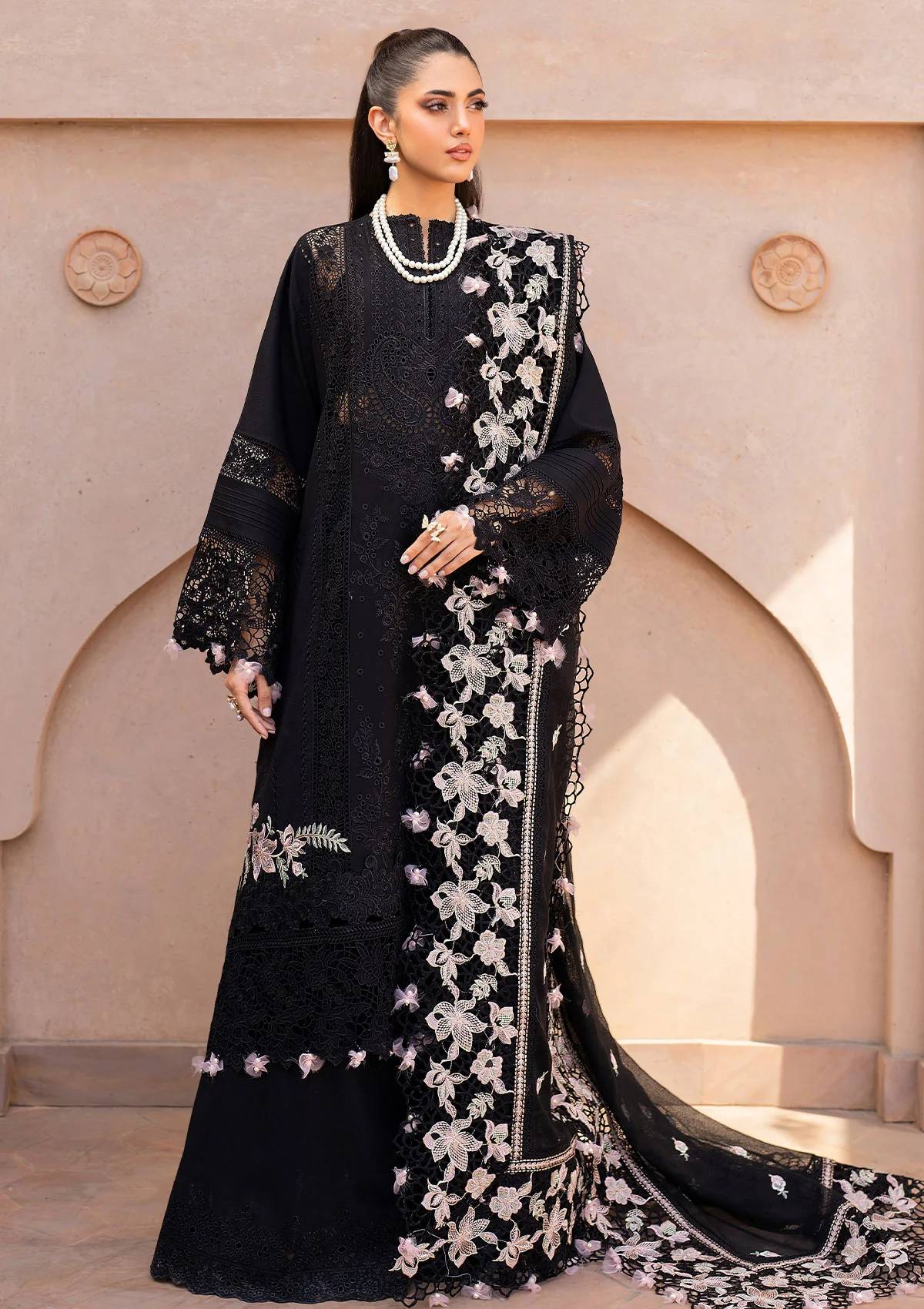 Lawn Collection - Akbar Aslam - Hayat - Eid - D#129 - Meraki