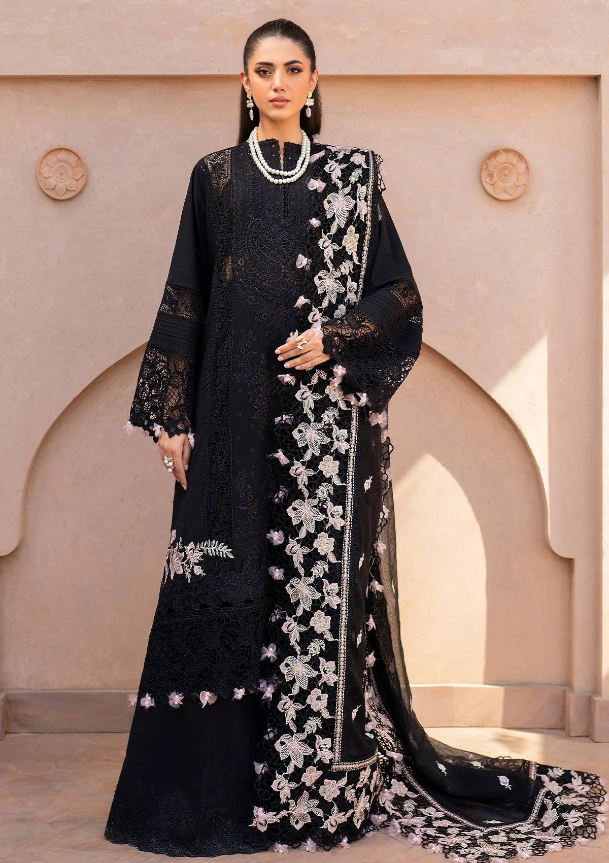 Lawn Collection - Akbar Aslam - Hayat - Eid - D#129 - Meraki