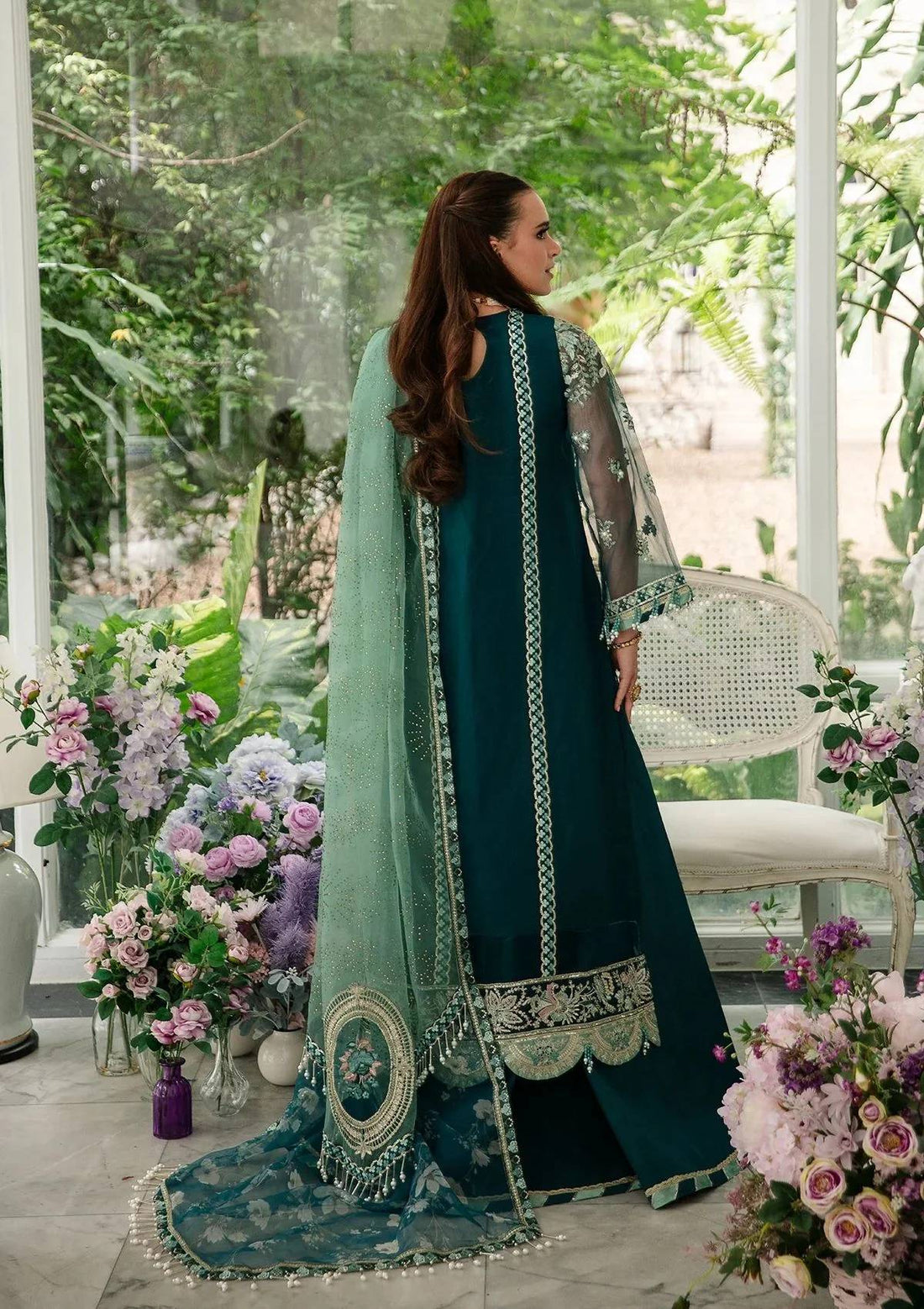 Formal Collection - Alif - Luxury - Wedding - TEAL - 02