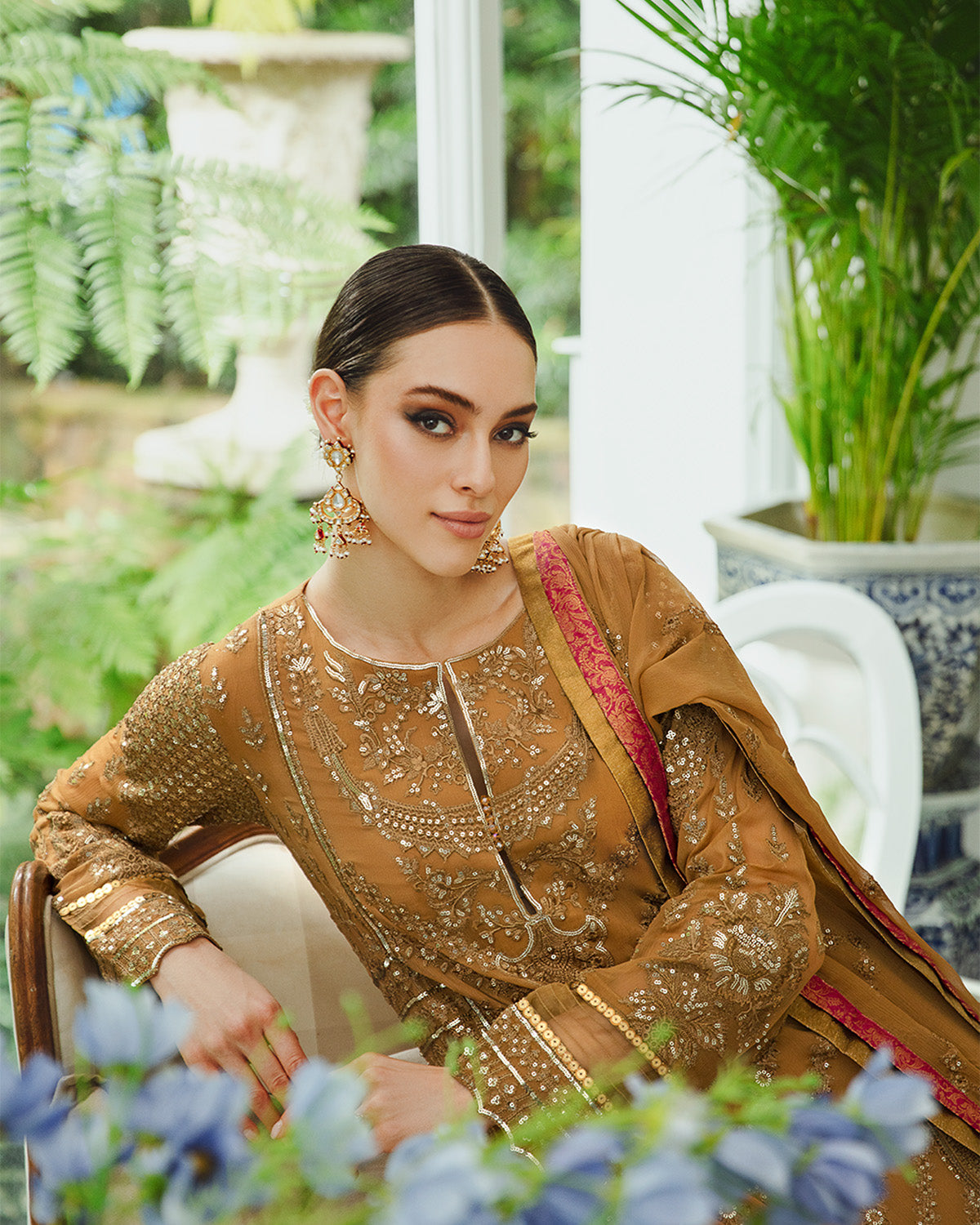 Maryum n Maria | Freesia Ariya Formals | SW23-508 - Dijon - Mahin -  Maryam N Maria Formal -  Agha Fabrics