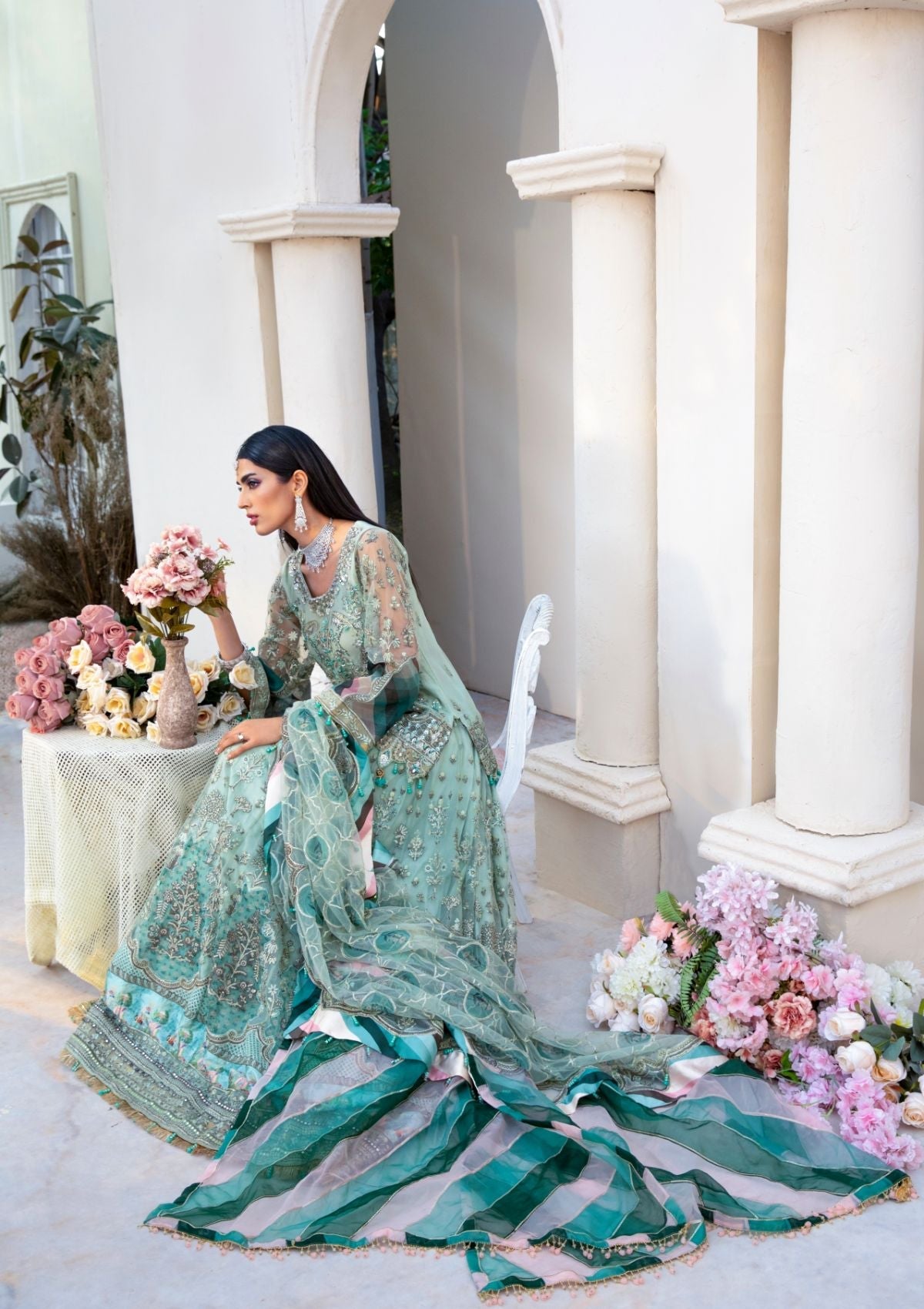 Formal Collection  - Rubaaiyat - Handwork Wedding 23 - Dahlia - D#05
