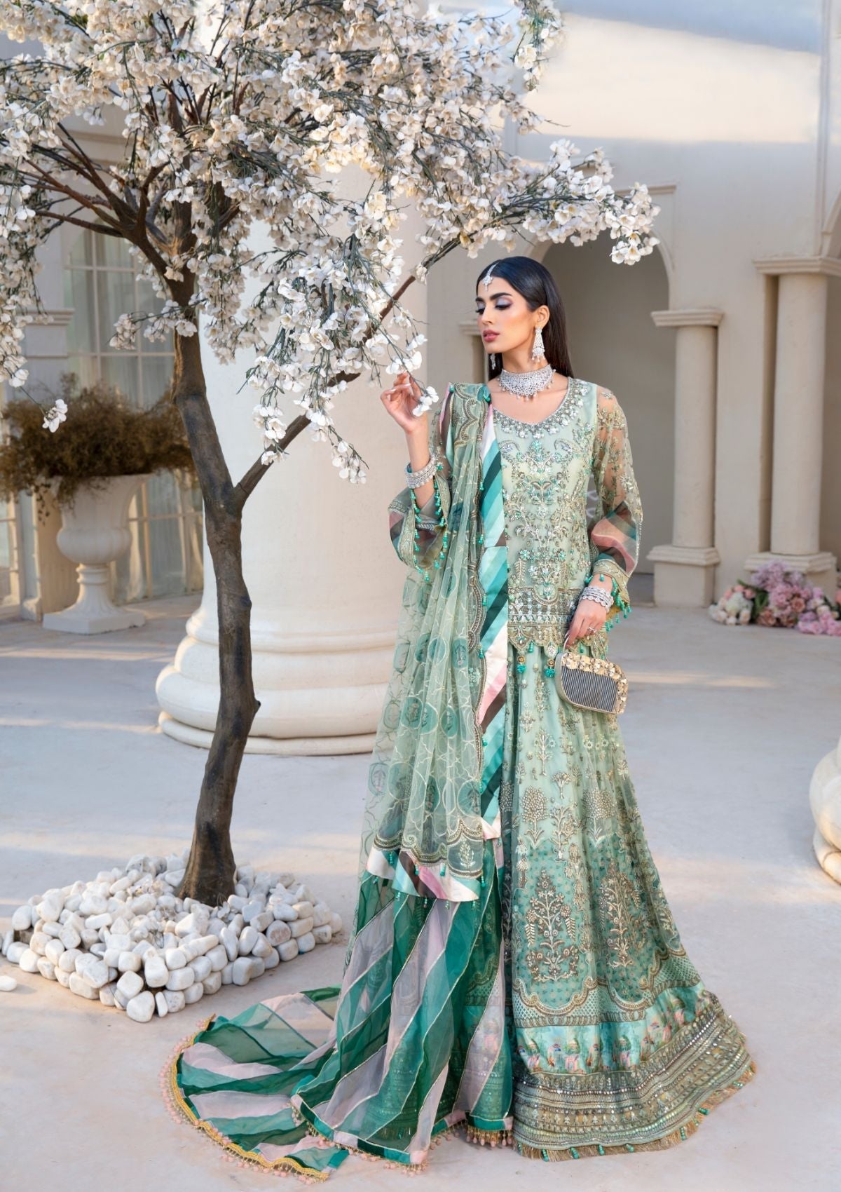 Formal Collection  - Rubaaiyat - Handwork Wedding 23 - Dahlia - D#05