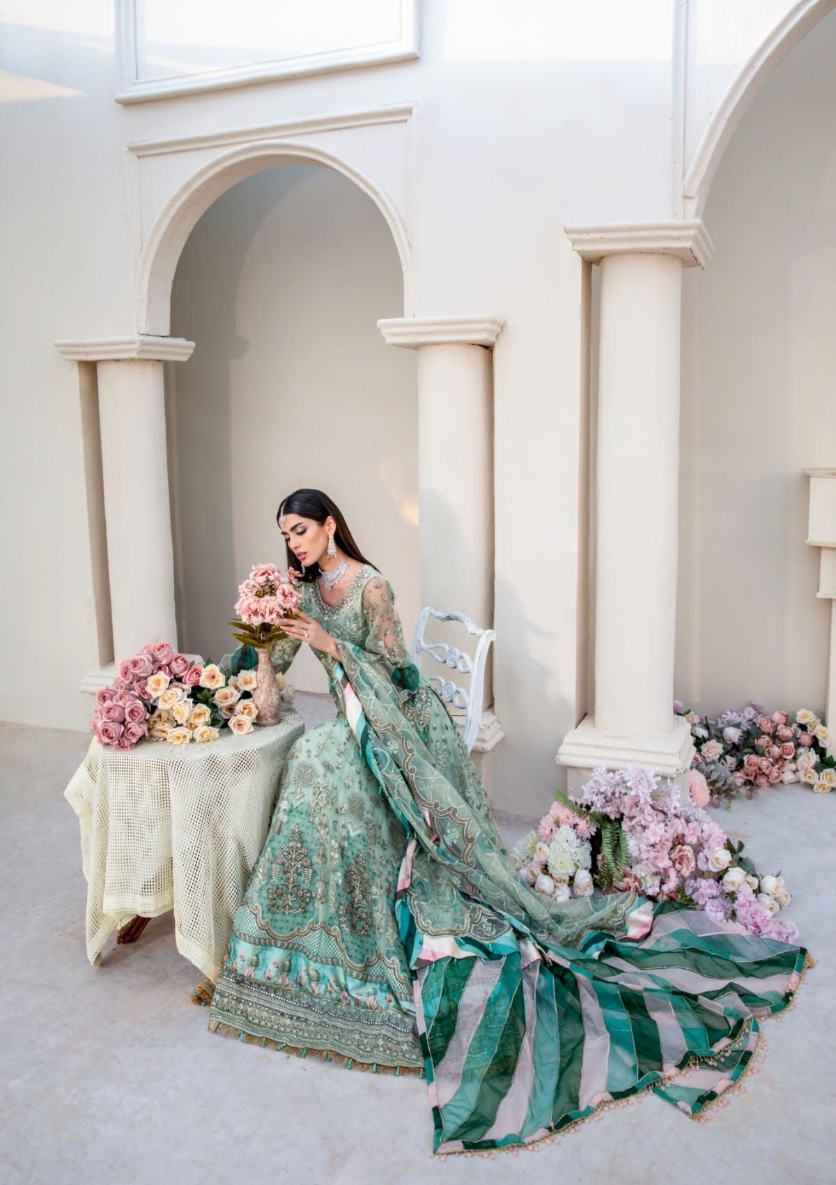 Formal Collection  - Rubaaiyat - Handwork Wedding 23 - Dahlia - D#05