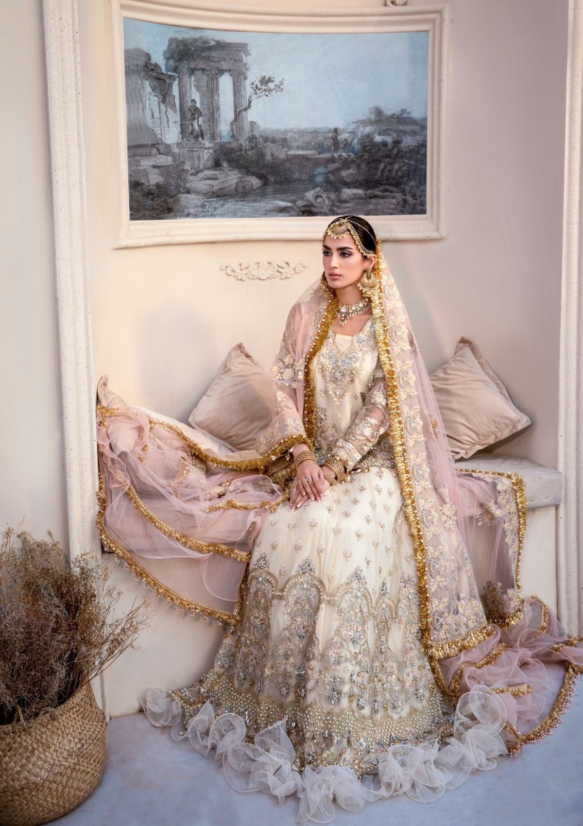 Formal Collection  - Rubaaiyat - Handwork Wedding 23 - Daisy - D#04